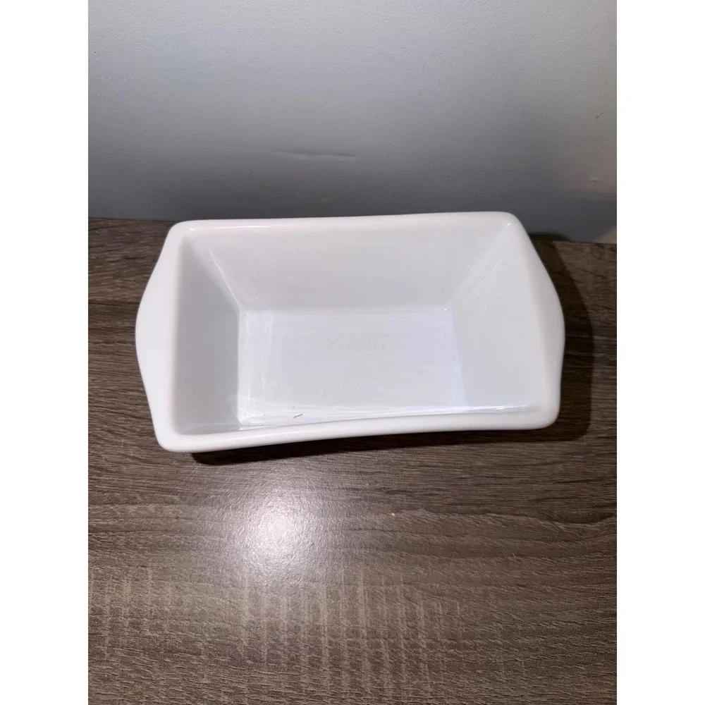 Royal Norfolk Gather Fall Harvest Stoneware Loaf Pan White Ceramic Autumn Baker